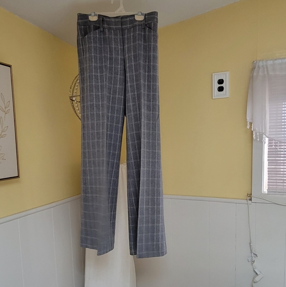 Kensie gray plaid pants - Picture 5 of 14